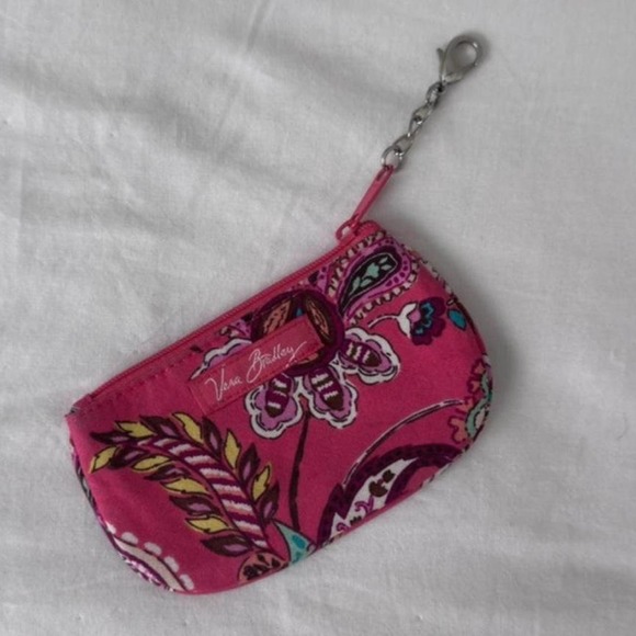 Vera Bradley Accessories - Vera Bradley Call Me Coral ID Keychain